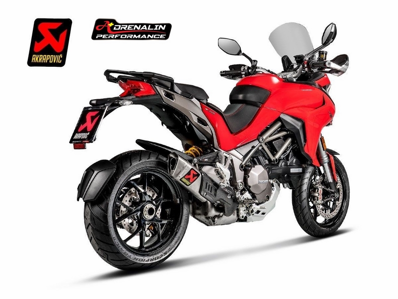 ท่อ Akrapovic สลิปออน สำหรับ Multi 1260 1260s (For Exhibition only)