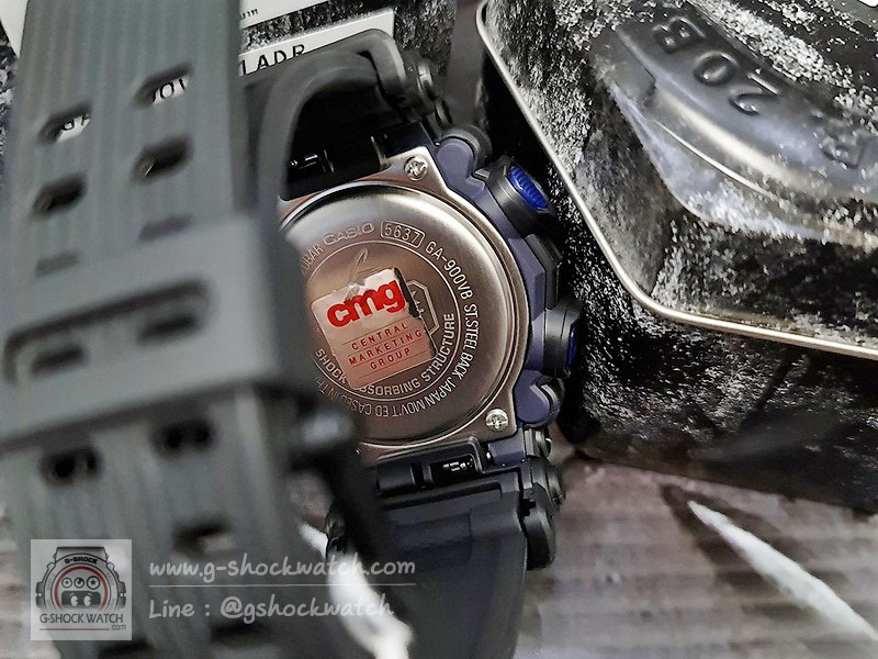 CASIO G-SHOCK นาฬิกาข้อมือ นาฬิกากันน้ำ นาฬิกาของแท้ ประกันศูนย์ CMG 1 ปี รุ่น GA-900VB-1A