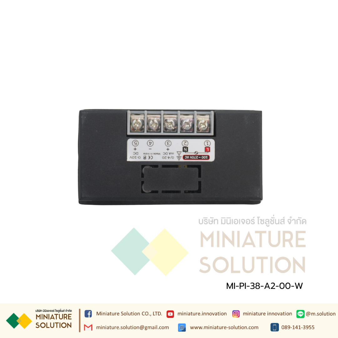 PI-38-A2-00-W Process Indicator, 48x96 Multispan
