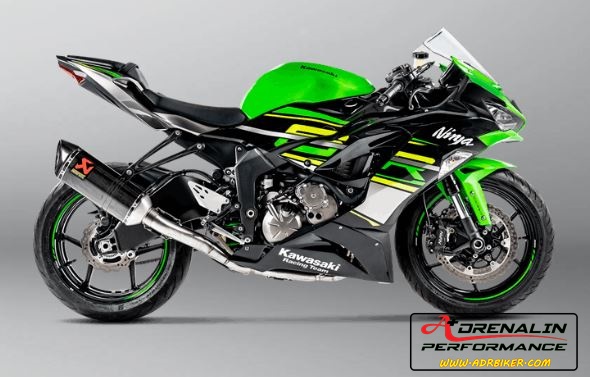 ท่อฟูล Akrapovic Racing line คาร์บอน สำหรับ ZX6R 2019+ (For Exhibition only)