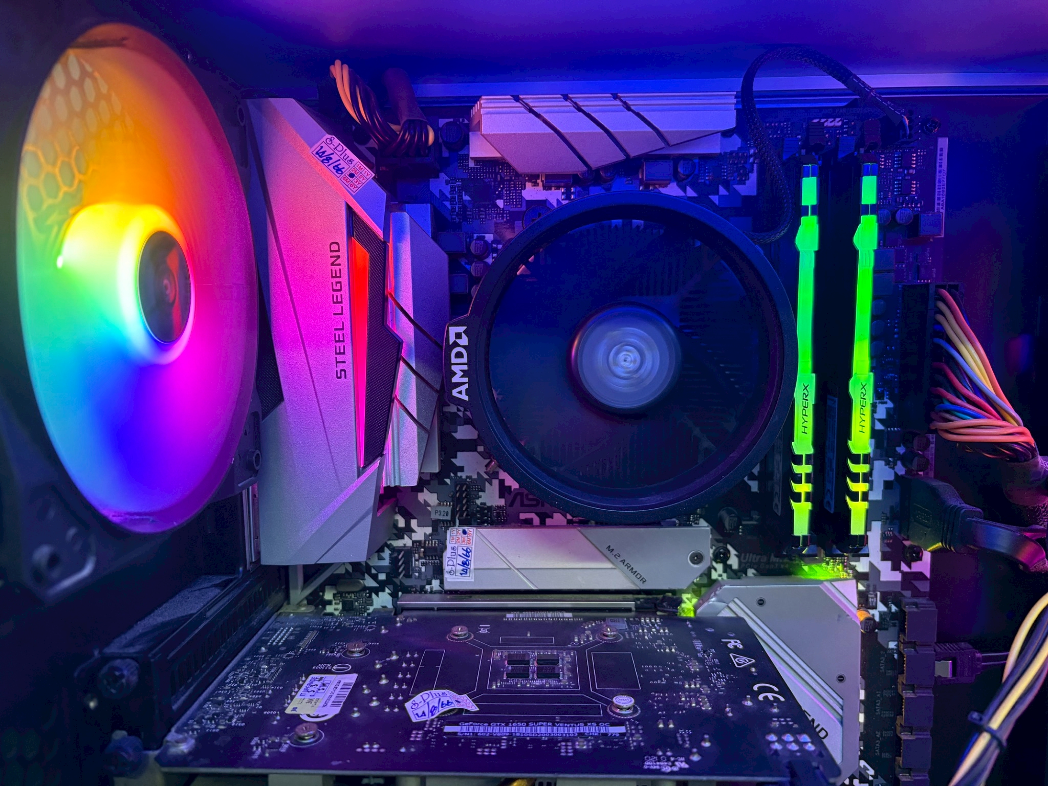 PC ประกอบ Ryzen 5 3600 / GTX 1650Super / RAM 16GB / M.2 256GB