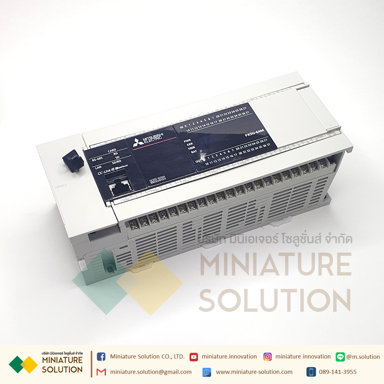 Mitsubishi PLC controller FX5U-32MR ES 64MR 80MR 32MT 64MT ESS AC/DC/RELAY