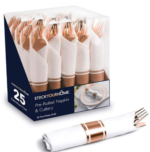 ชุดช้อนส้อมมีด,ชุดช้อนส้อมมีดพลาสติก,ใช้แล้วทิ้ง