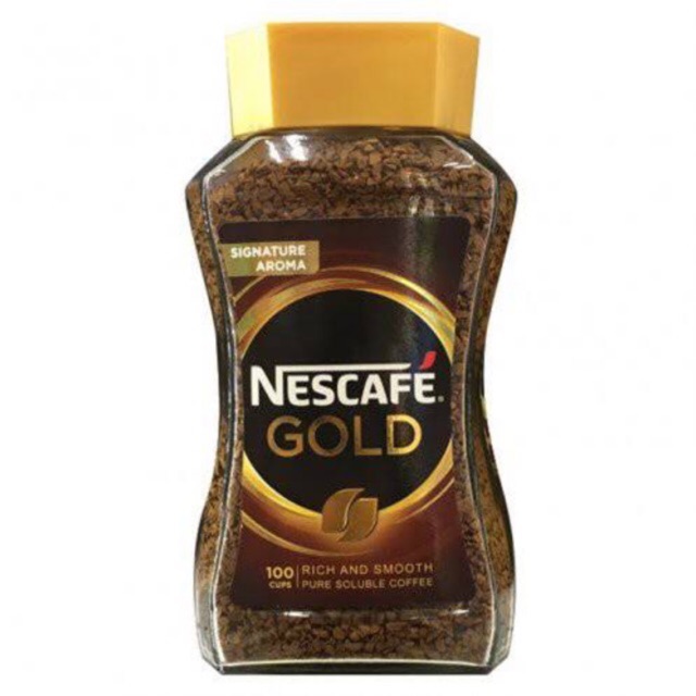 เนสกาแฟโกลด์ ฟรีซดราย 200 g. Nescafe Gold Freeze Dry Jar 200 g. (05-8736)