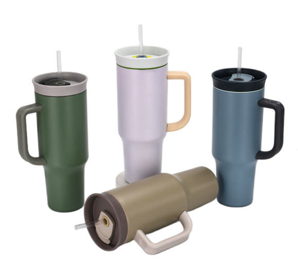 แก้วสแตนเลส,แก้วน้ำสแตนเลส,สกรีนโลโก้,40oz