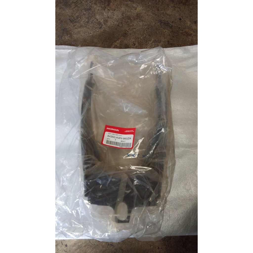 64350-KAN-960ZA ฝาครอบตัวถังกลางสีดำ TENA อะไหล่แท้ HONDA