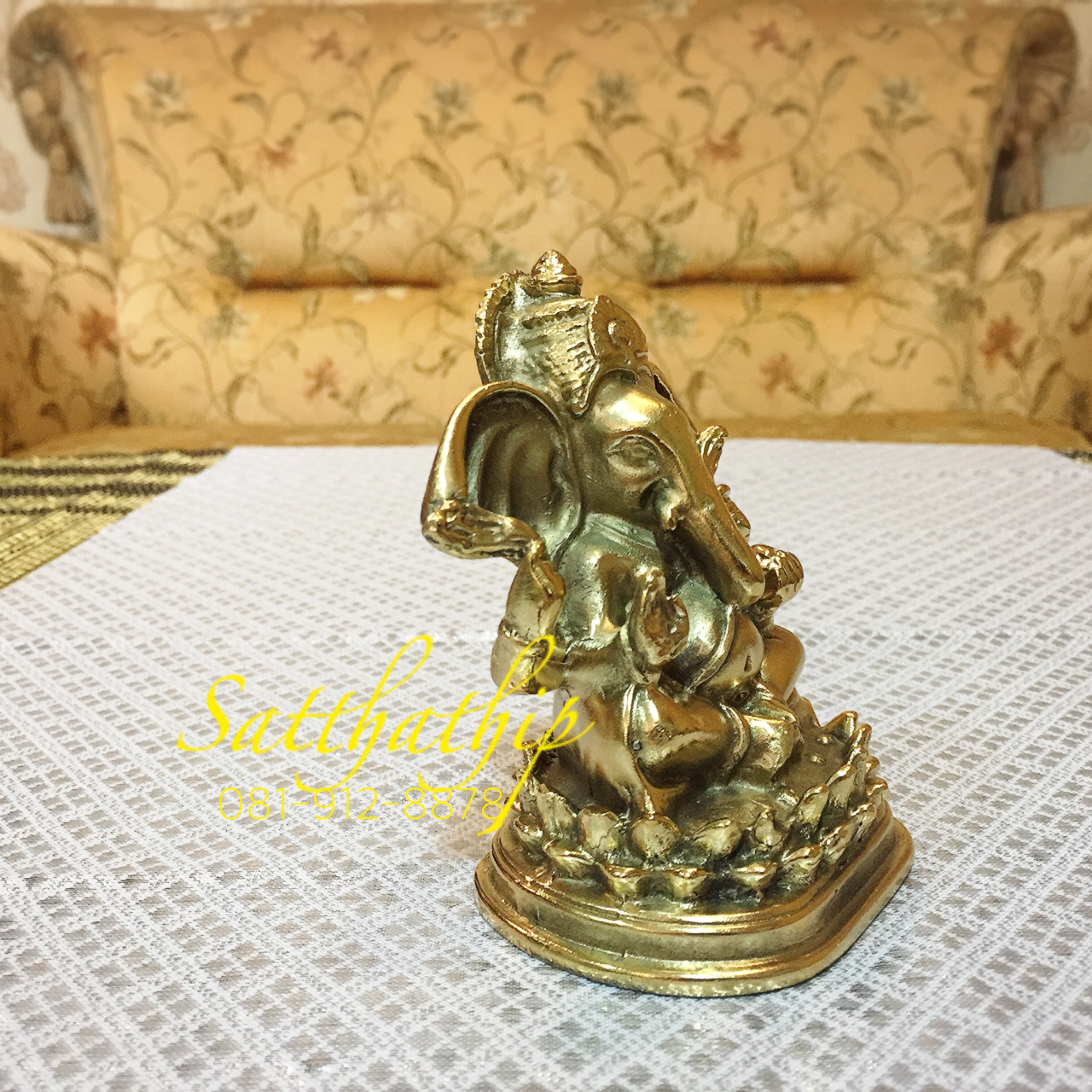 พระพิฆเณศ ปางสัมปทายะคเณศ (ทองเหลือง) - Ganesha: Lord of Success