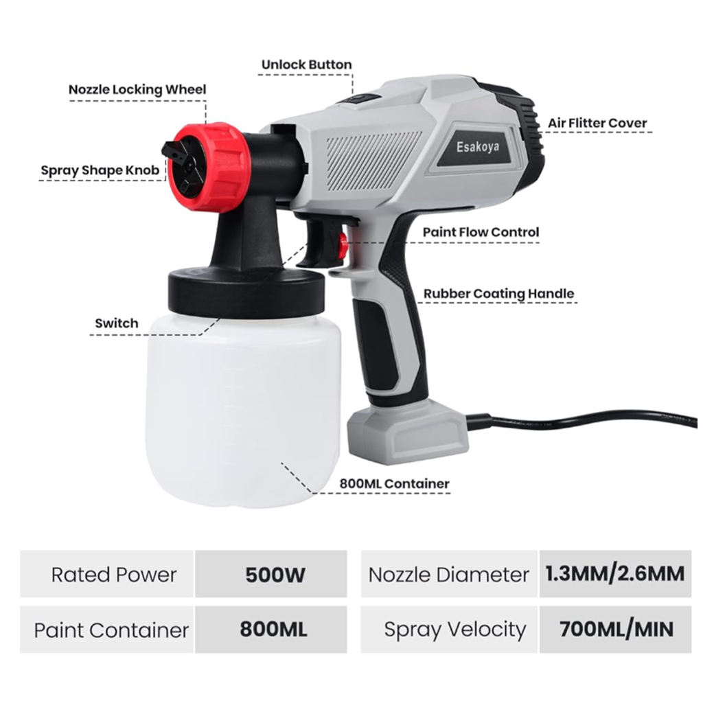 เครื่องพ่นช็อคโกแลต Chocolate Spray รุ่น JST 80004 (500 W) (12-8074)