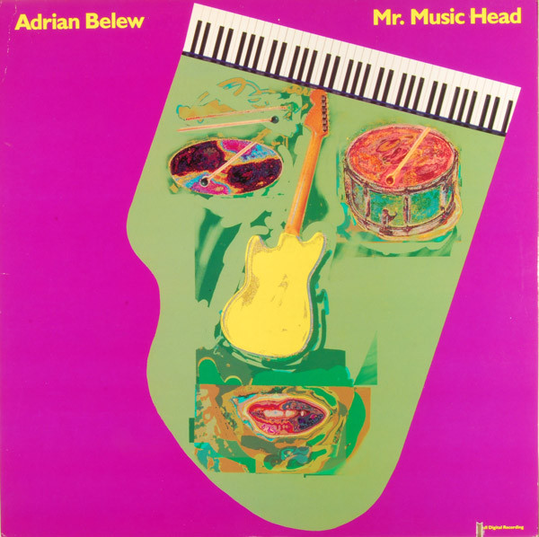 Adrian Belew – Mr. Music Head / USA / แผ่นดี
