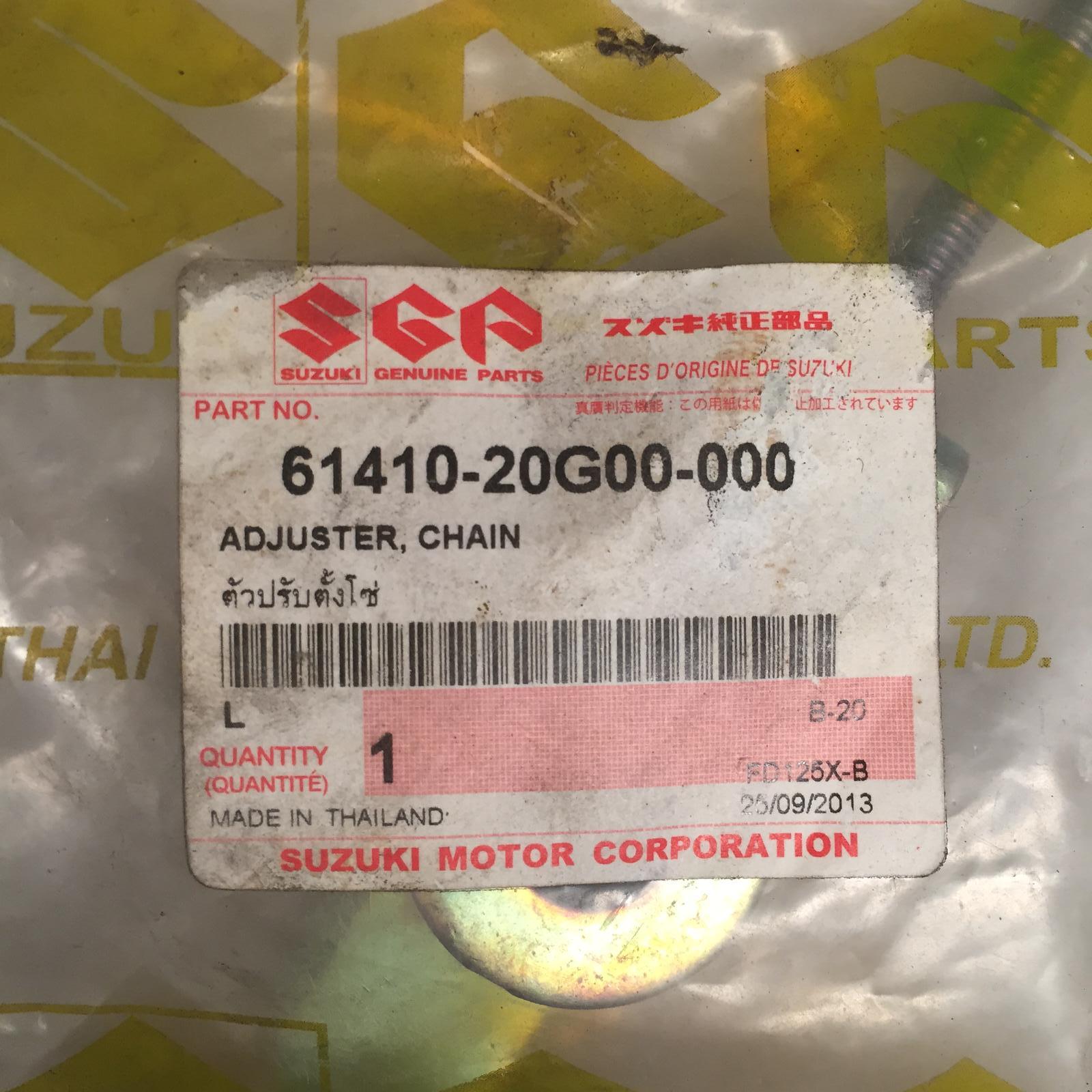 61410-20G00-000 ตัวปรับตั้งโซ่ สำหรับรุ่น BEST125 อะไหล่แท้ SUZUKI