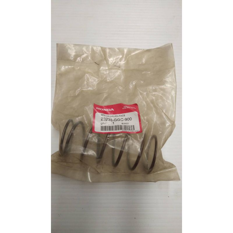 23233-GGC-900 สปริงที่หน้าสัมผัสของพูลเลย์ตาม SCOOPY-i 2013 , ZOOMER-X 2012-2014 อะไหล่แท้ HONDA