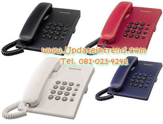 เครื่องโทรศัพท์ตั้งโต๊ะ พานาโซนิค PANASONIC รุ่น KX-TS500MX