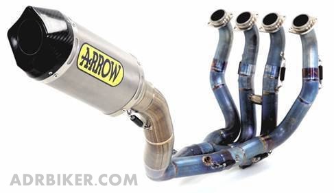 ท่อ Arrow ฟูล Racetech Competition ไทเทเนียม สำหรับ GSXR L7+ (For Exhibition only)