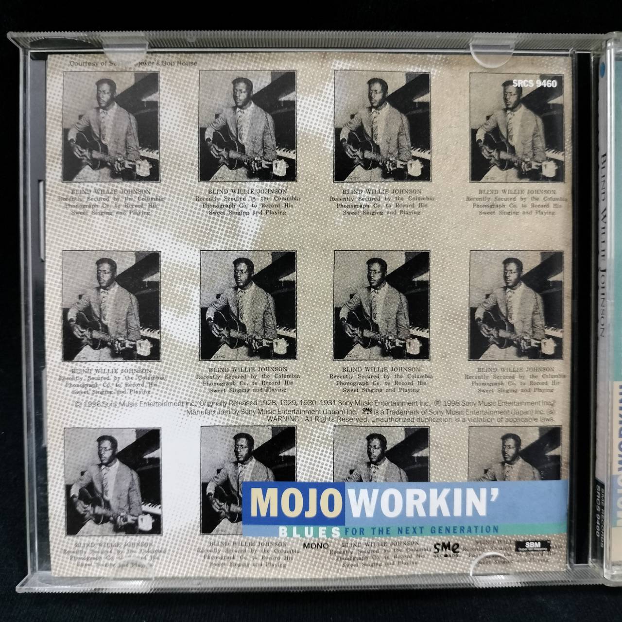 Blind Willie Johnson – Dark Was The Night / JAPAN / แผ่นสวย