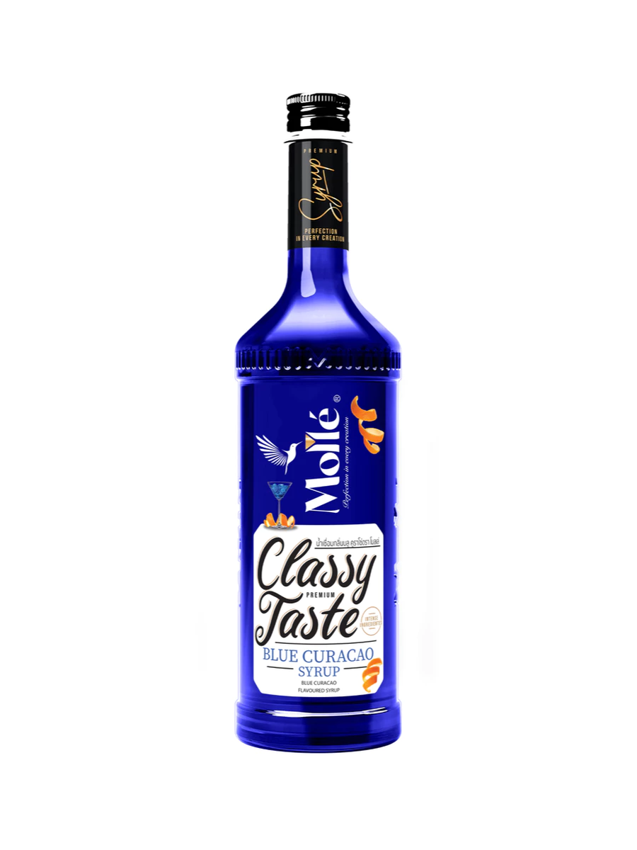 Molle Blue Curacao Syrup โมลเล่ น้ำเชื่อมกลิ่นบลูคูราโซ่ 710 ml. (05-9150)