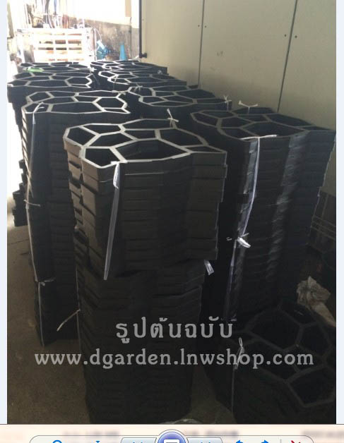 DIY แม่พิมพ์ลายพื้นทางเดิน ลายหินกาบ ขนาดใหญ่ 50x50x4 D2