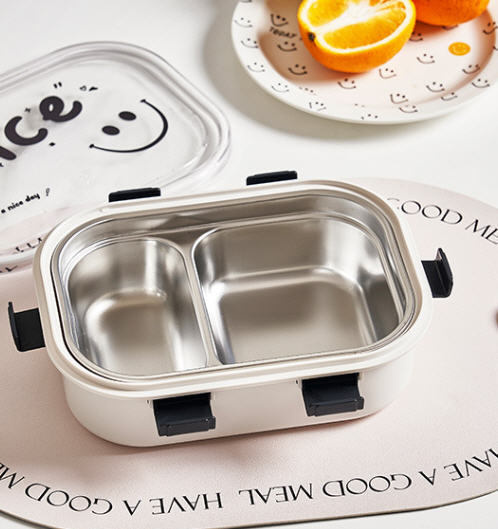 รับผลิต,กล่องข้าวสแตนเลส,กล่องใส่อาหาร,กล่องใส่ข้าวพร้อมช้อนส้อมพลาสติก,สกรีนโลโก้