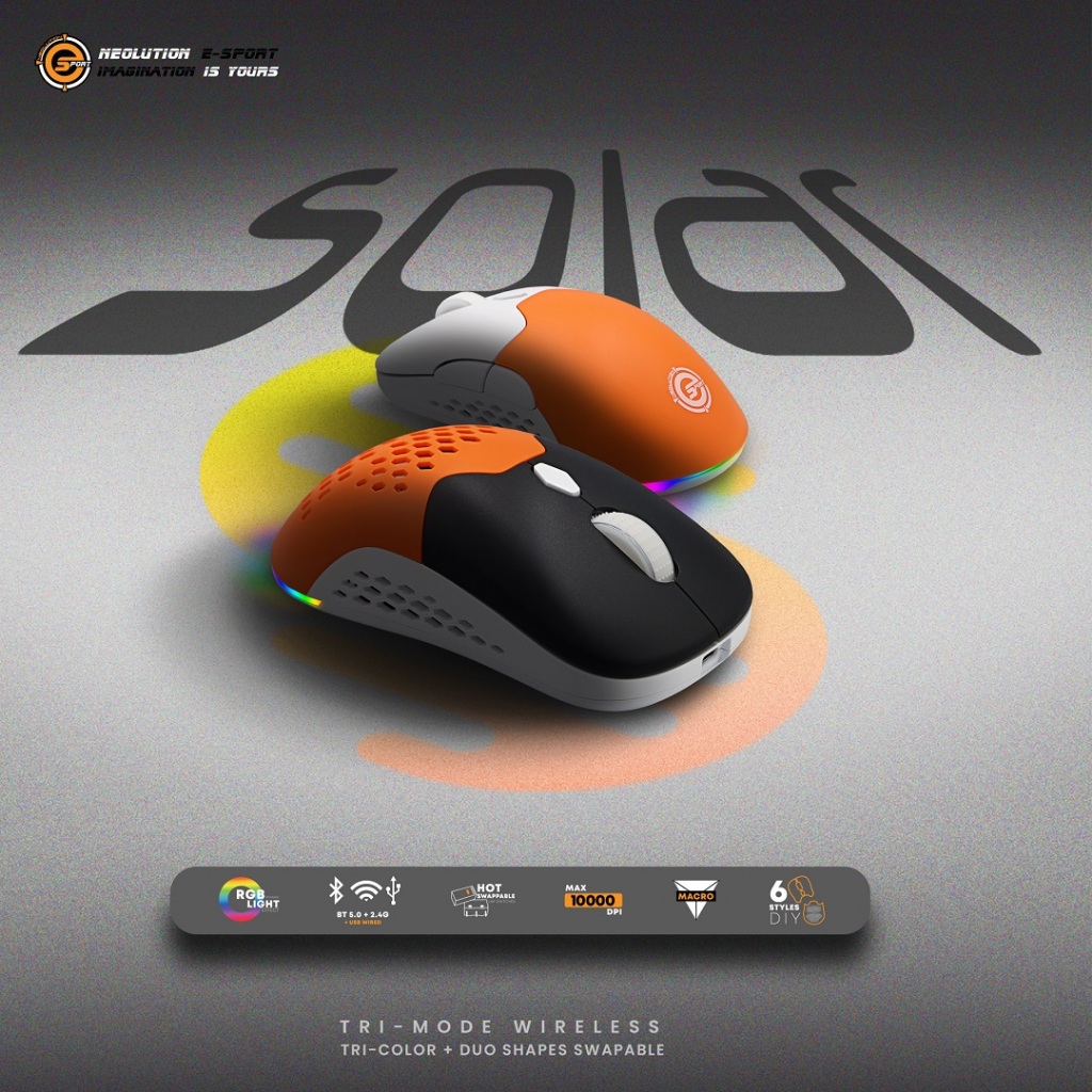 Neolution SOLAR WIRELESS GAMING MOUSE