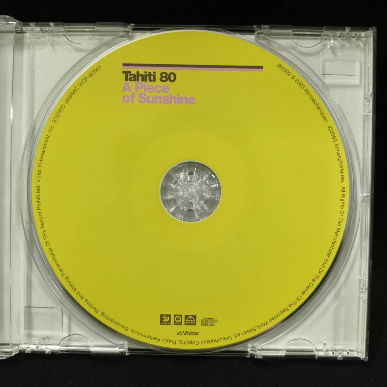 Tahiti 80 – A Piece Of Sunshine / JAPAN / แผ่นเป็นรอย / มี Obi