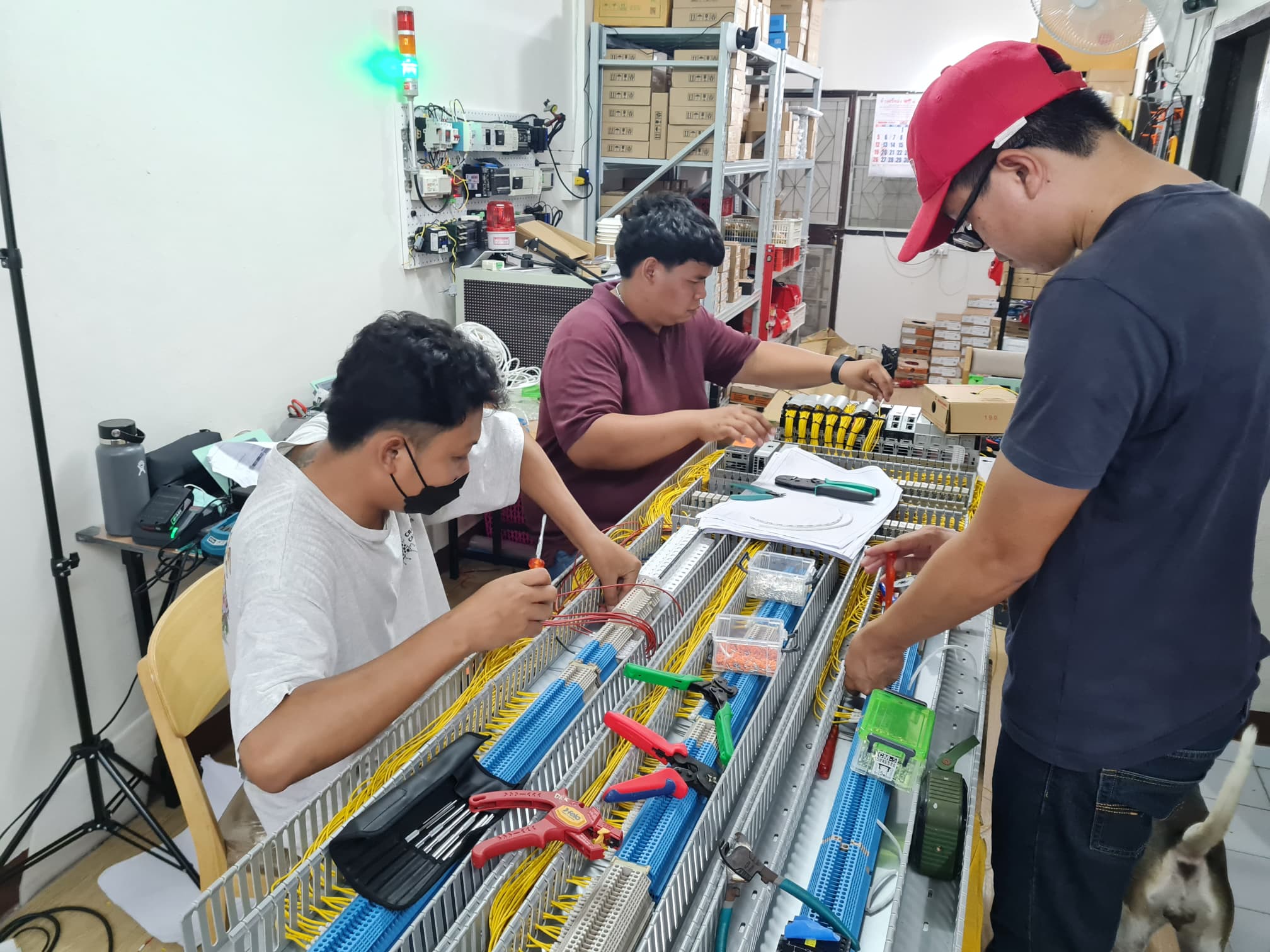 Assembly Wiring Control Box Allen-Bradley PLC