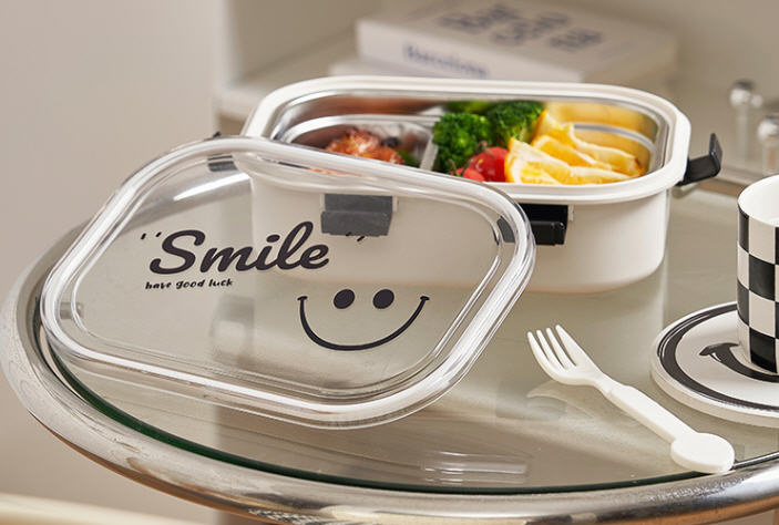 รับผลิต,กล่องข้าวสแตนเลส,กล่องใส่อาหาร,กล่องใส่ข้าวพร้อมช้อนส้อมพลาสติก,สกรีนโลโก้