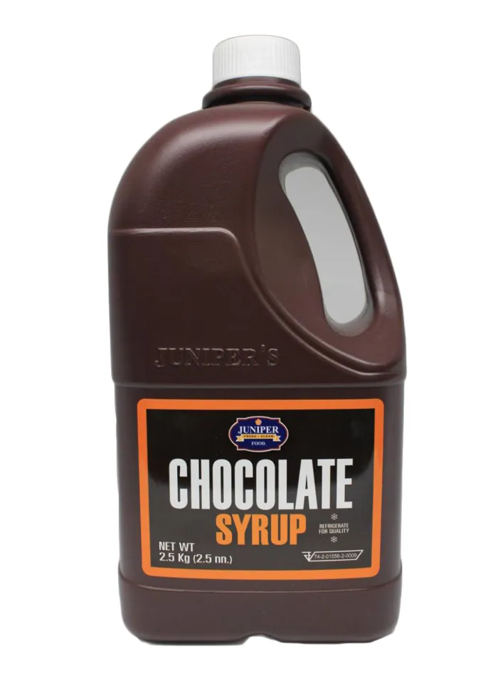 Juniper Chocolate Syrup 2.5 Kg. จูนิเปอร์ ช็อคโกแลตไซรัป 2.5 กก. (05-2771)