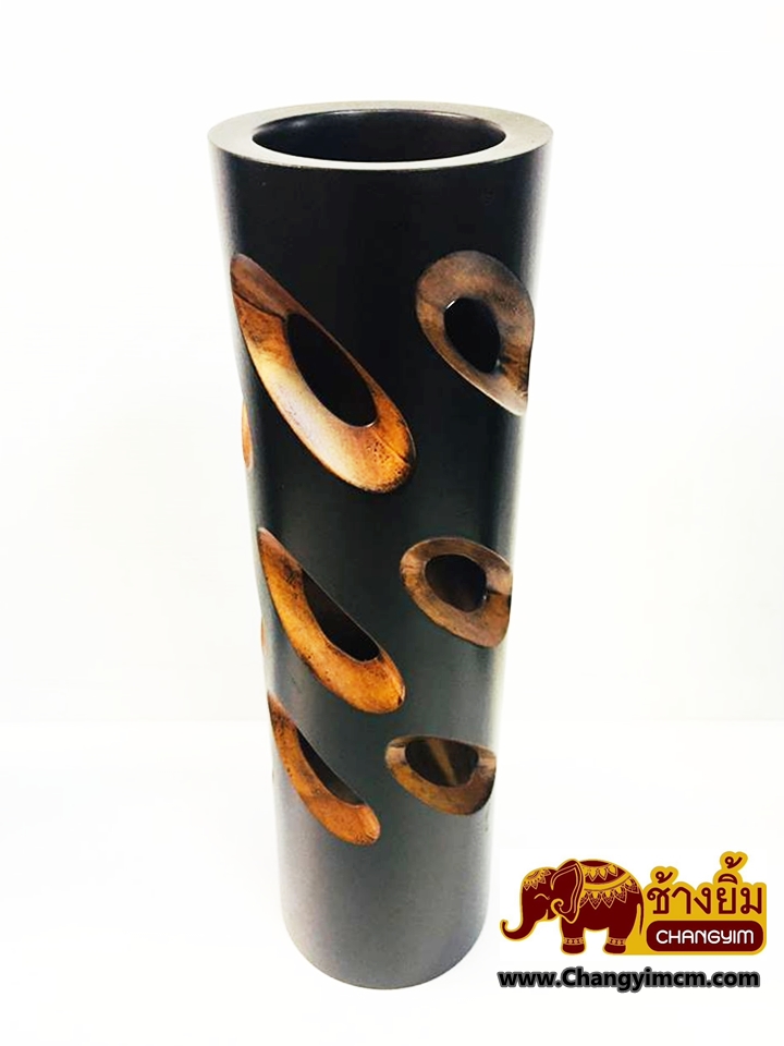 แจกันไม้มะม่วง สูง 14 นิ้ว ( แบบ F002 )