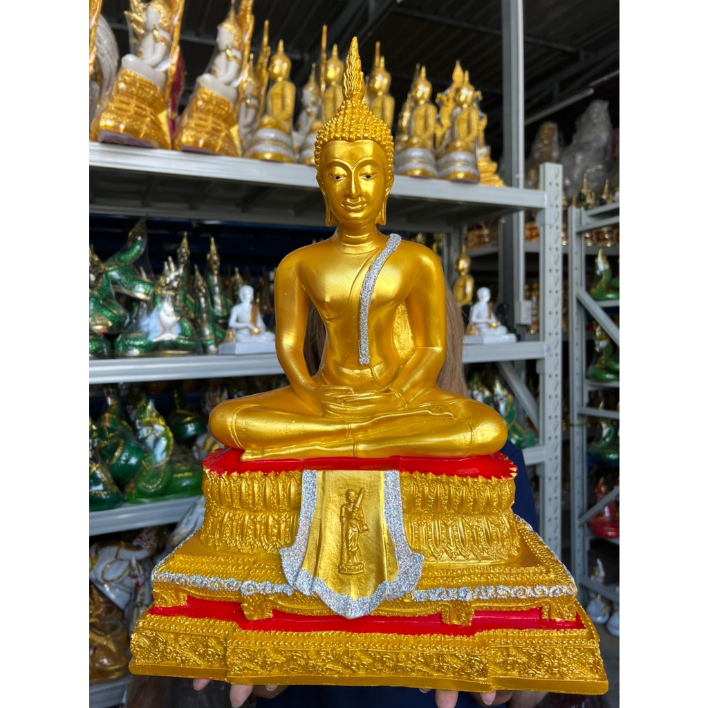 พระพุทธรูป พระปางสมาธิ องค์ใหญ่ กว้าง13นิ้ว