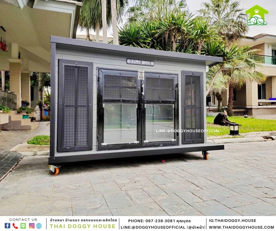 บัานหมา แบบบ้าน Box style