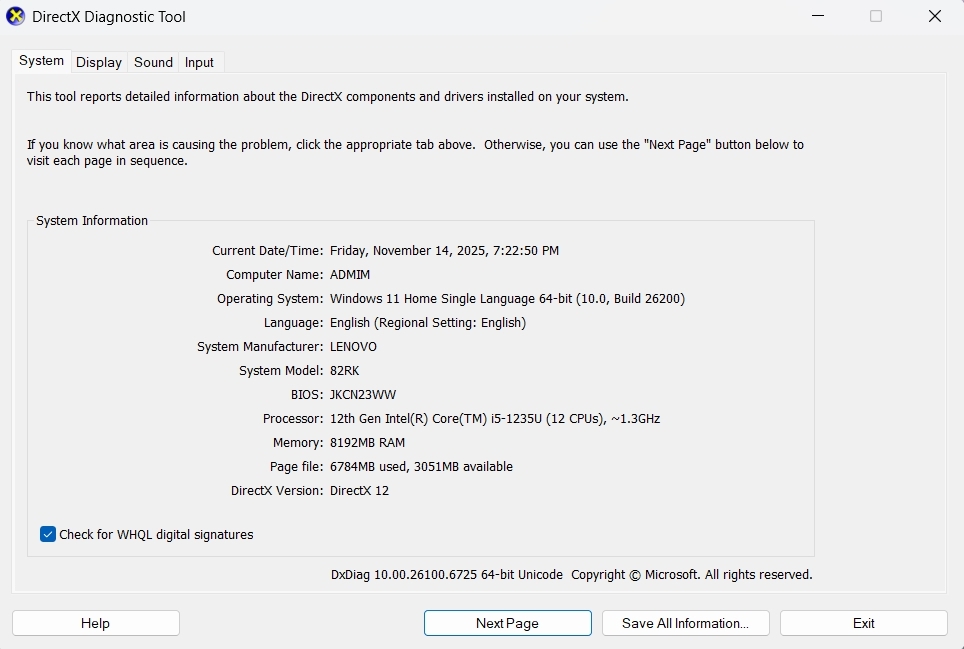 Lenovo IDEAPAD 3 15IAU7-82RK00ABTA (ARCTIC GREY)