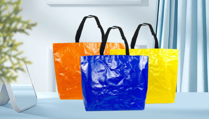 กระเป๋ากระสอบ,กระเป๋า,กระเป๋ากระสอบพลาสติก,สกรีนโลโก้,ขนาด54*40*15cm,40*30*12cm