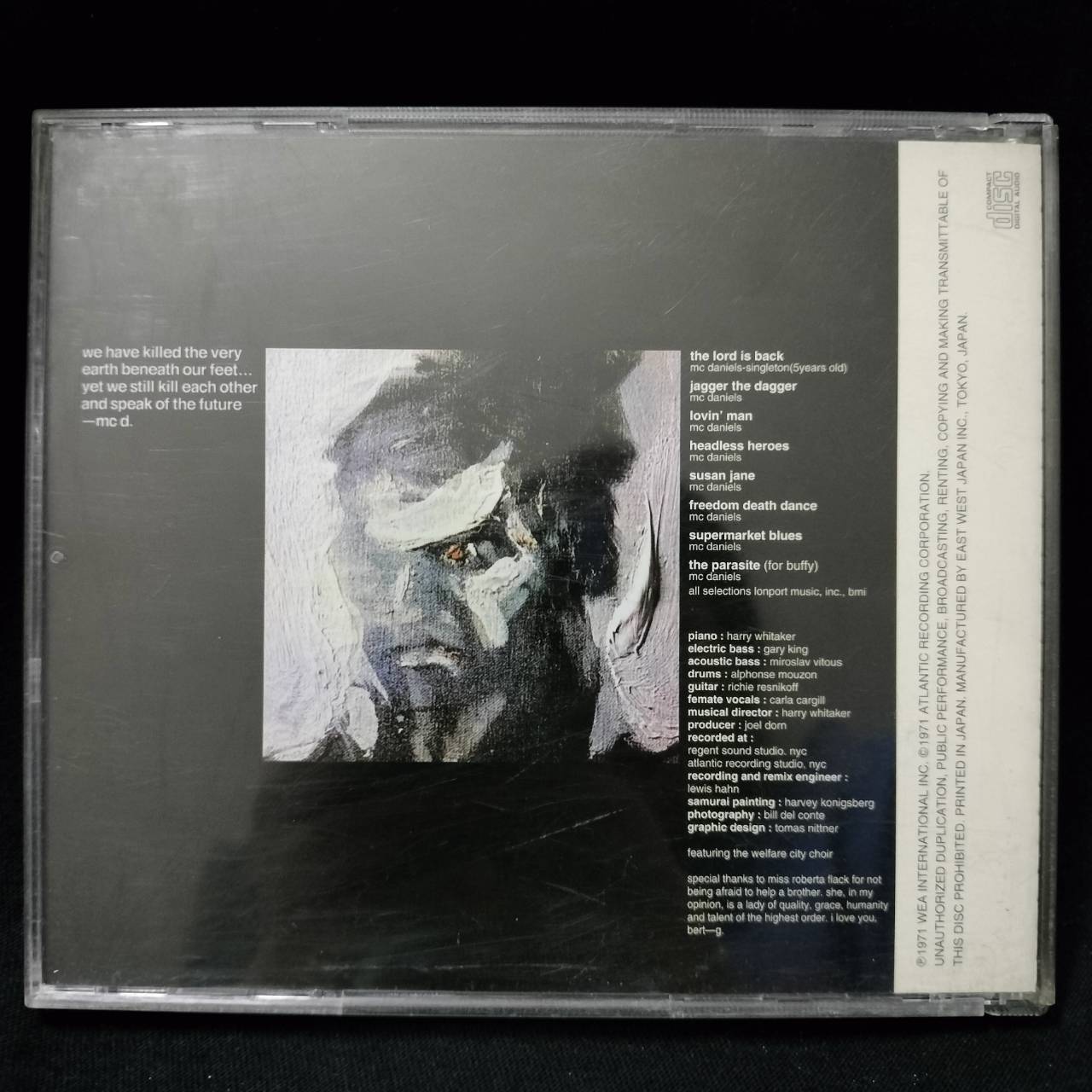 Eugene McDaniels – Headless Heroes Of The Apocalypse / USA / ฝากล่องแตก / แผ่นเป็นรอย