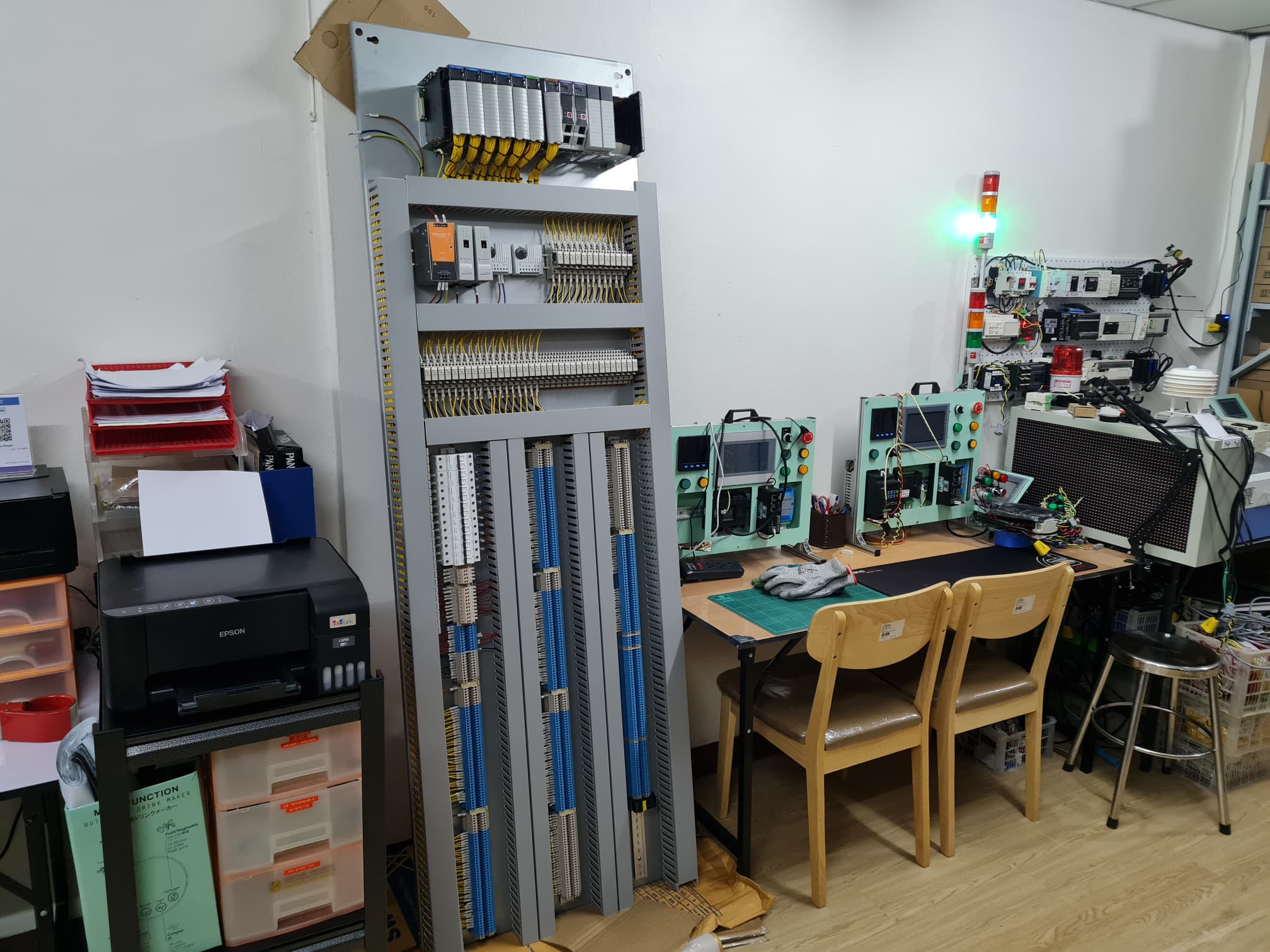 Assembly Wiring Control Box Allen-Bradley PLC