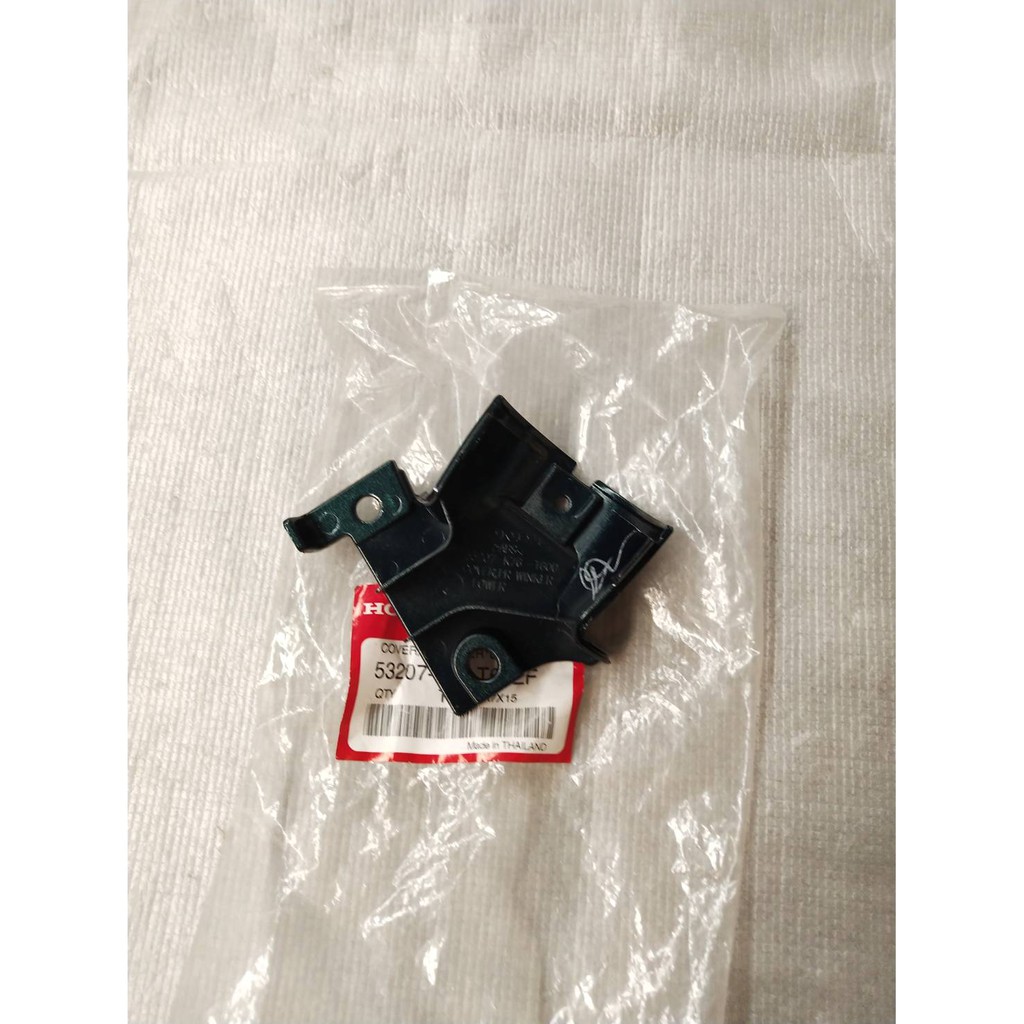 53207-K76-T60ZF ฝาครอบไฟเลี้ยวล่างด้านหน้า รถสีเขียว-ขาว SUPERCUB 2018-2019 อะไหล่แท้ HONDA