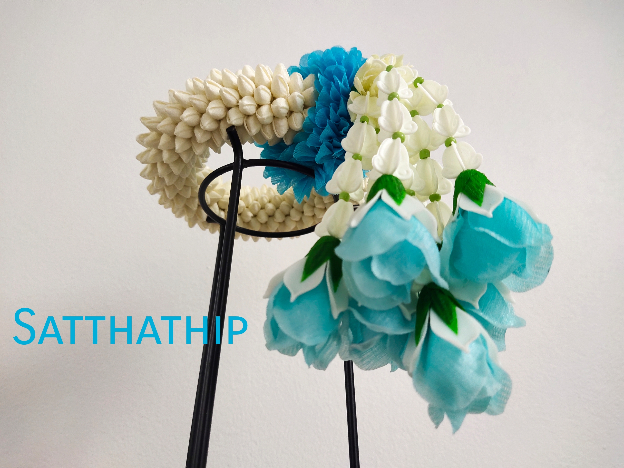 พวงมาลัยดอกมะลิ - พวงมาลัยดอกมะลิประดิษฐ์ - พวงมาลัยประดิษฐ์