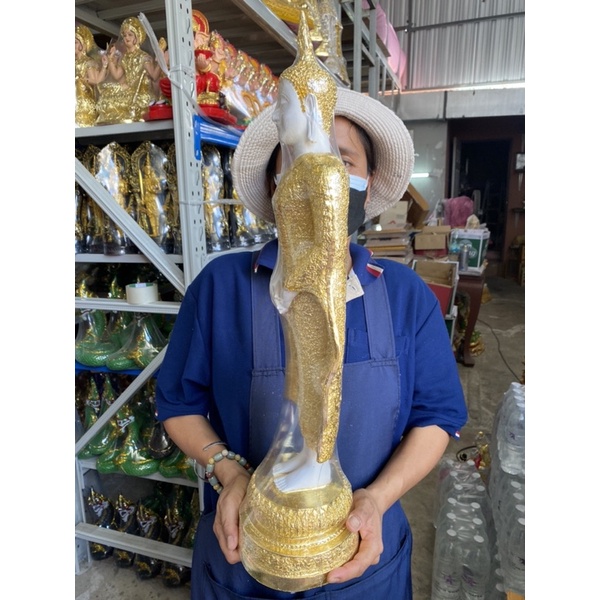 พระประจำวัน วันอาทิตย์ พระปางถวายเนตร สูง23นิ้ว