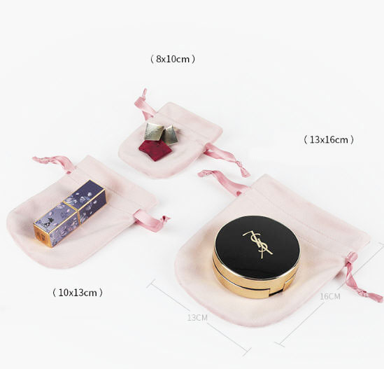 ถุงผ้ากำมะหยี่มีหูรูด,ถุงผ้าใส่เครื่องประดับ