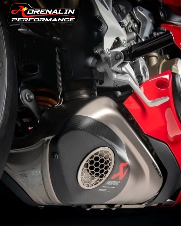 ท่อ Akrapovic สลิปออน สำหรับ Street fighter V4 ตัว Ducati Performance (For Exhibition only)