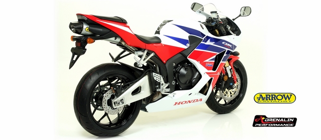 ท่อ Arrow รุ่น Indy race สลิปออน สำหรับ CBR600 2021+ (For Exhibition only)