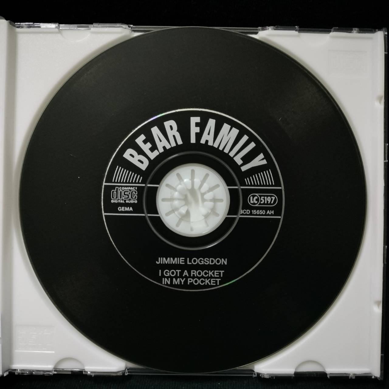 Jimmy Logsdon – I Got A Rocket In My Pocket / GERMANY / แผ่นสวย