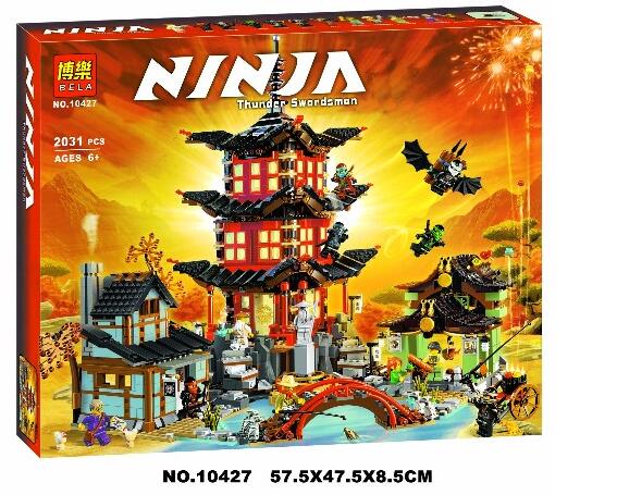 เลโก้จีน BELA10427 ชุด ปราสาท Ninja Go