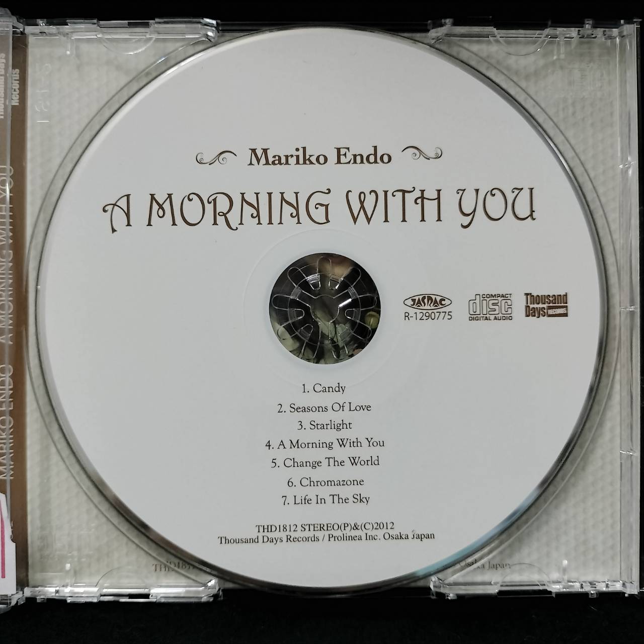 Mariko Endo – A Morning with You / JAPAN / แผ่นสวย / มี Obi