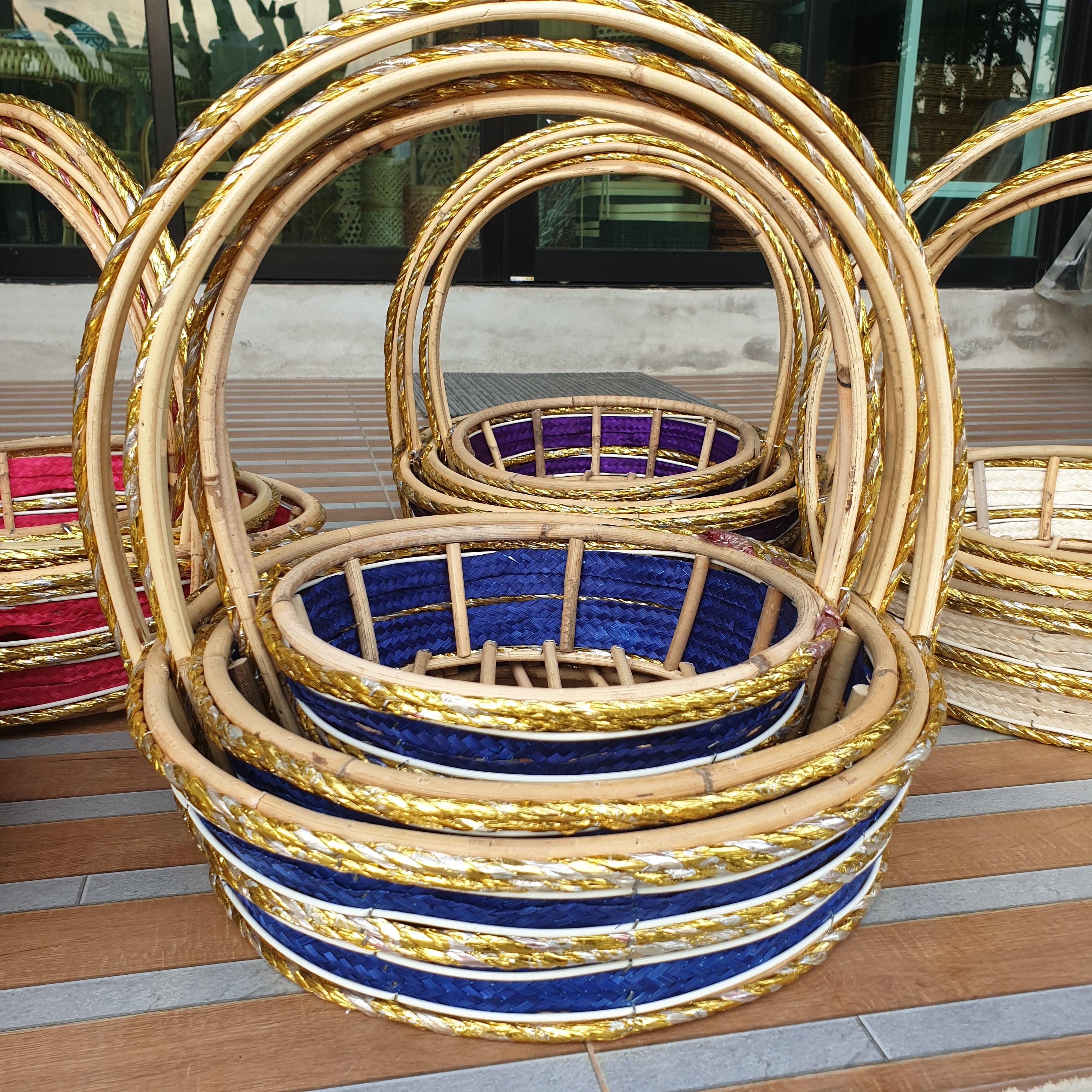 กระเช้า Code-001 ทรงรี