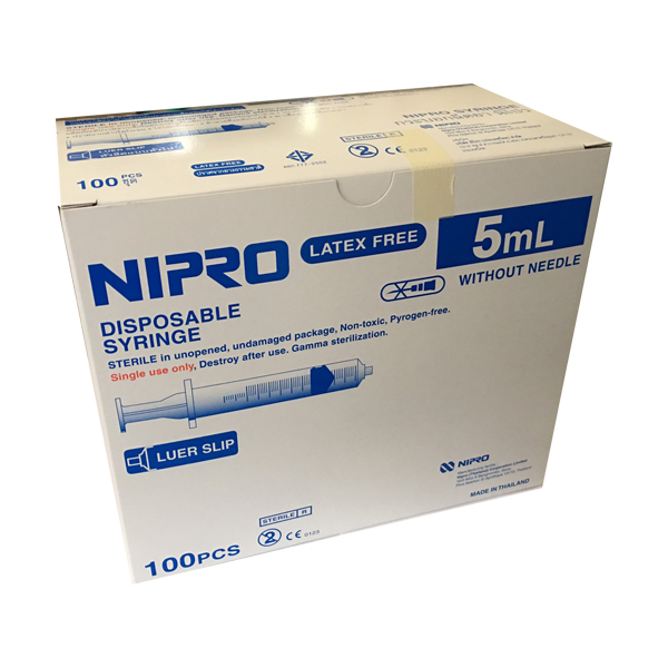 ไซริ้งพลาสติก Nipro ขนาด 5 cc.