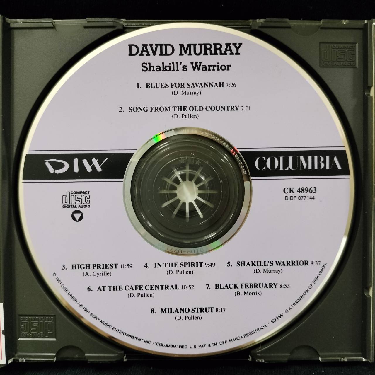 David Murray Quartet – Shakill's Warrior / USA / แผ่นดี