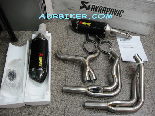 ท่อคู่ Akrapovic สำหรับ Z1000, Z1000sx ปี 10+ (For Exhibition only)