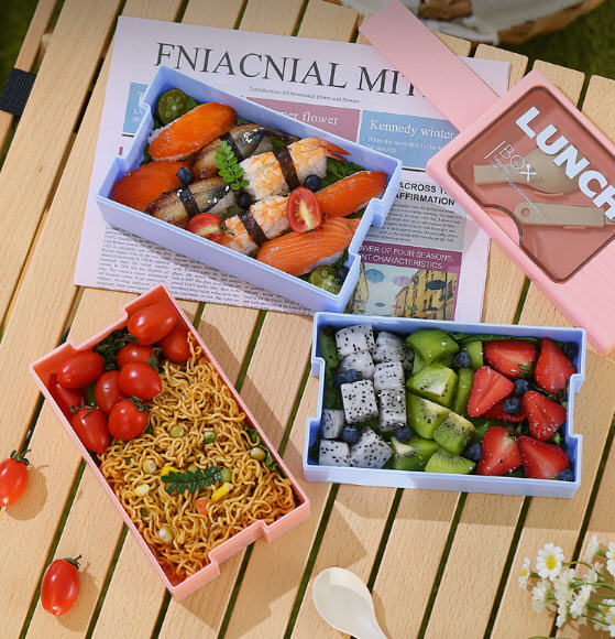 กล่องข้าว,กล่องใส่ข้าวพลาสติก,กล่องใส่ข้าวพลาสติก2ชั้น