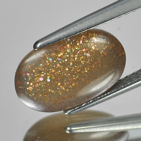 มูนสโตน (Moonstone) 3.95 กะรัตสีน้ำตาล