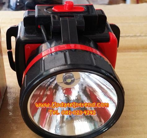 ไฟคาดหน้าผาก รุ่นราคาประหยัด ใช้ถ่าน AA 3 ก้อน หลอด LED 1 ดวง (S-808)