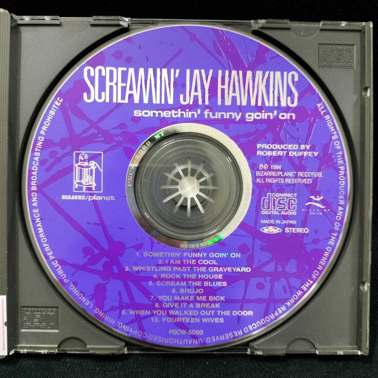Screamin' Jay Hawkins – Somethin' Funny Goin' On / JAPAN / มีรอยบ้าง